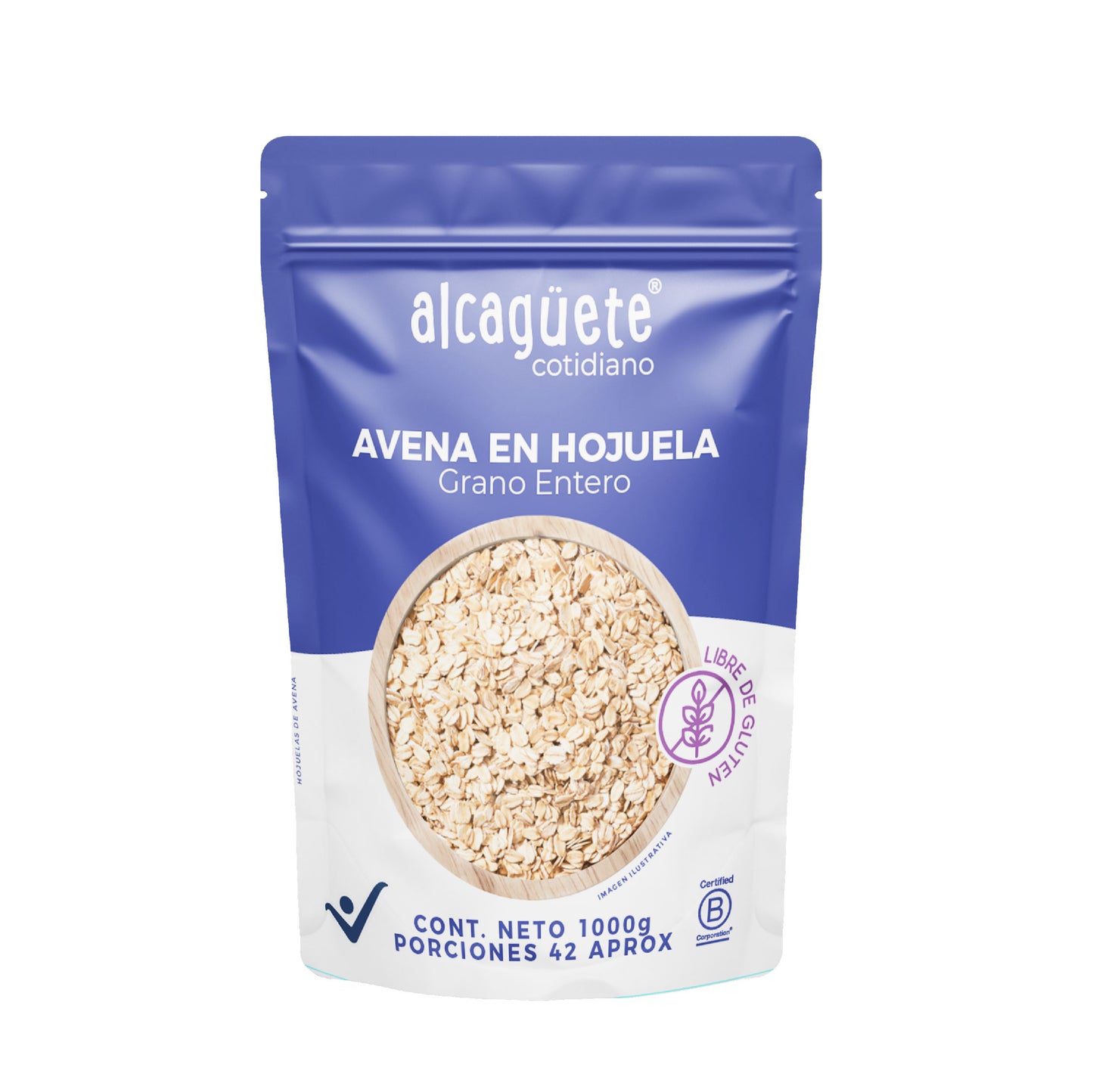 AVENA  EN HOJUELAS ALCAGUETE X 1000 GRS