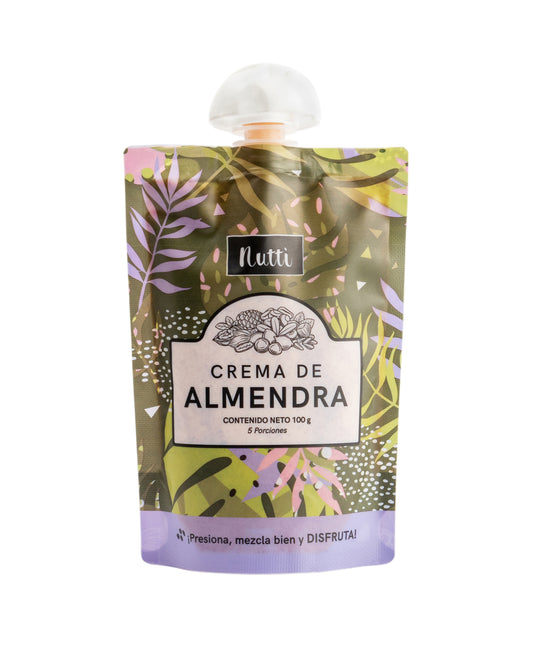 FLEXIBLE CREMA DE ALMENDRA NUTTI X 100 GRS