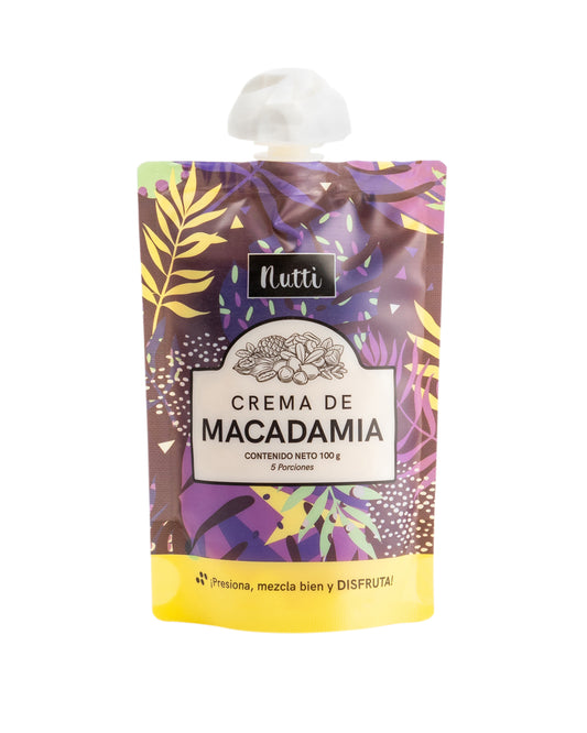 FLEXIBLE CREMA DE MACADAMIA NUTTI X 100 GRS