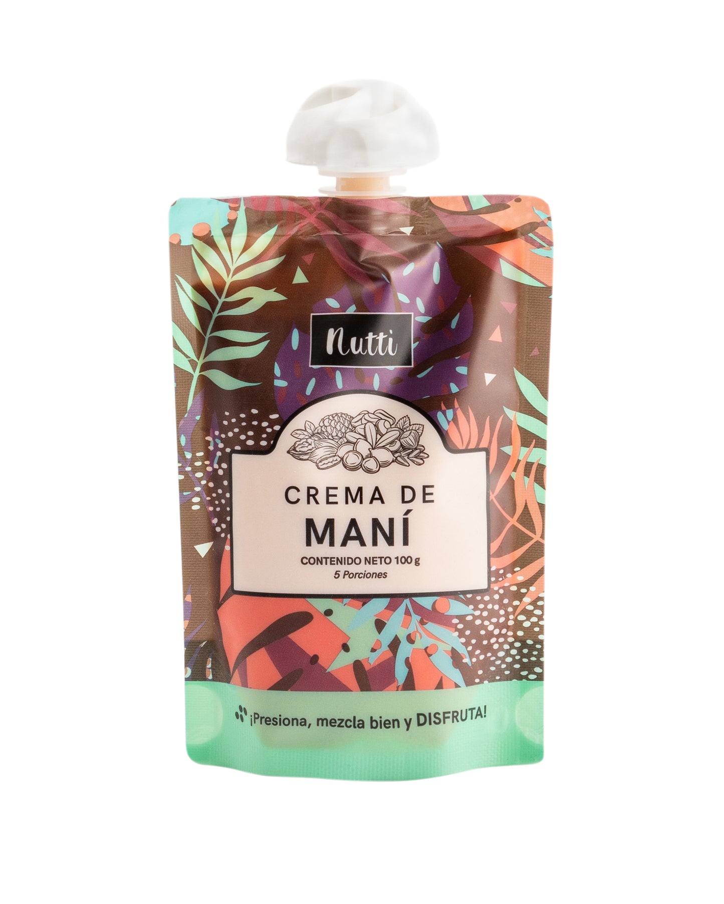 FLEXIBLE CREMA DE MANI NUTTI X 100 GRS