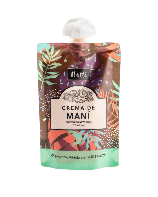 FLEXIBLE CREMA DE MANI NUTTI X 100 GRS